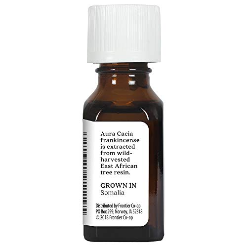 Aura Cacia Sandalwood Essential Oil for Skin Care and Centering Aura Cacia Sandalwood Essential Oil Jojoba Oil 0.5 fl.