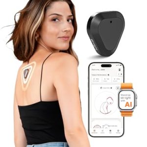 AI-Powered Posture Corrector Trainer Device - Back Brace Smart Straightener for Women & Men - Office Work Support