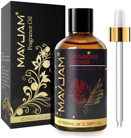 MAYJAM Sandalwood Essential Oil - Pure Fragrance Oil for Diffuser and Soap Candle Making, Ideal for Home and Office, 10