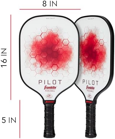 Franklin Sports Pilot Polypropylene Core Pickleball Paddle for Adults | Official USA Pickleball Paddle by Franklin Spor