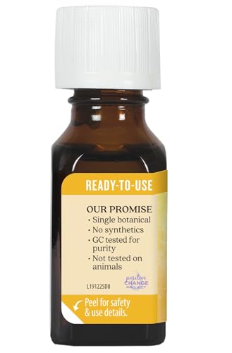 Aura Cacia Sandalwood Essential Oil for Skin Care and Centering Aura Cacia Sandalwood Essential Oil Jojoba Oil 0.5 fl.