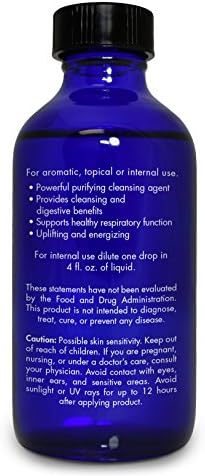 100% Pure Frankincense Essential Oil, Food Grade, for Face and Beauty, by Zongle Therapeutics, 4 OZ | Edible Frankincen