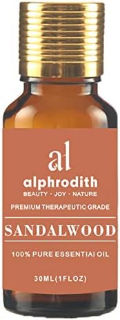 Indian Sandalwood Essential Oil for Diffuser, Relaxing Atmosphere, Premium Quality 10ml Indian Sandalwood Essential Oi