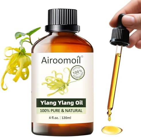 100% Pure & Natural Vanilla Essential Oil 4 fl oz for Diffusers & Aromatherapy | 4 fl oz 100% Pure & Natural Vanilla Oi
