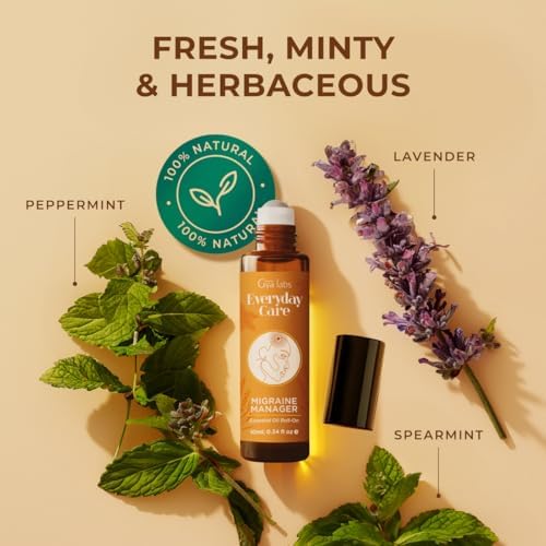 Gya Labs Frankincense & Somali Myrrh Essential Oil Roll On - Convenience - Camping Enthusiasts - Aromatherapy Relief, Cl