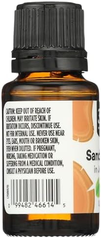 365 by Whole Foods Market Sandalwood in Jojoba Oil Essential Oil for Relaxation, 0.5 Fl Oz | 365 by Whole Foods Market