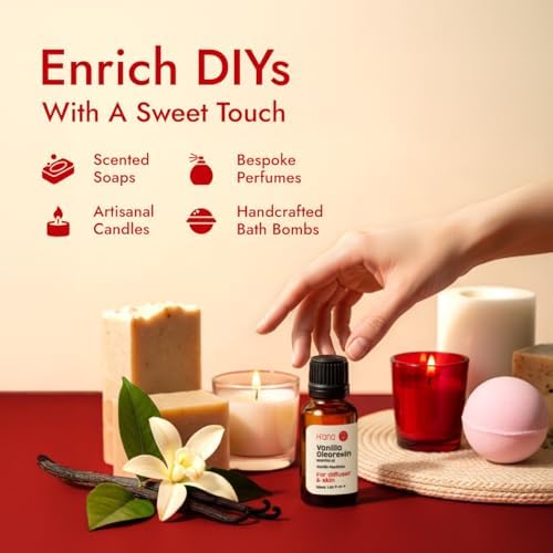 H'ana Sandalwood Essential Oil - 1.02 Fl Oz - for Hair and Skin, Aromatherapy, DIY Soap Making - ClimatePartner Certifie