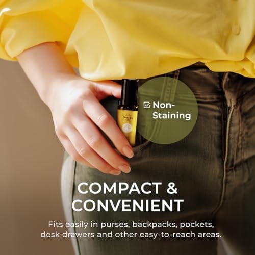 Gya Labs Frankincense & Somali Myrrh Essential Oil Roll On - Convenience - Camping Enthusiasts - Aromatherapy Relief, Cl