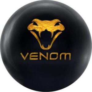 Motiv Black Venom Bowling Ball for Beginners with Easy Grip and High Accuracy | Motiv Black Venom Bowling Ball for Wome