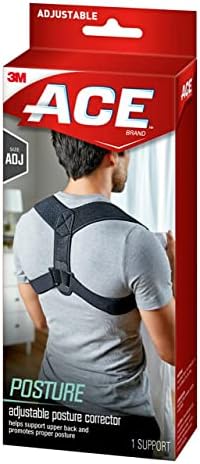 ACE Brand Posture Corrector, Posture Support, Discreet Under Clothing, Perfect for Students and Office Workers, Adjustab