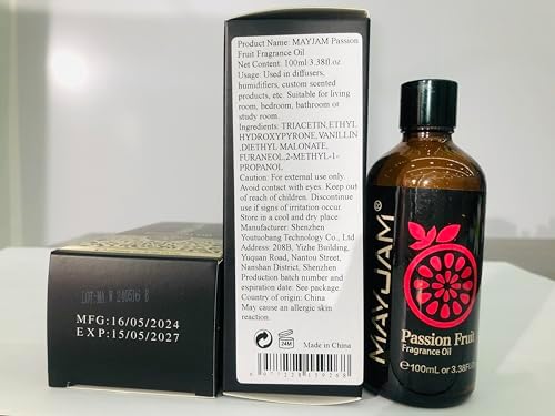 MAYJAM Sandalwood Essential Oil - Pure Fragrance Oil for Diffuser and Soap Candle Making, Ideal for Home and Office, 10