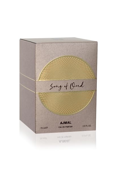 Ajmal Song of Oud Eau de Parfum - Unisex - Long-Lasting Dubai Fragrance - Citrus Fruity Spicy - Floral Woody Amber