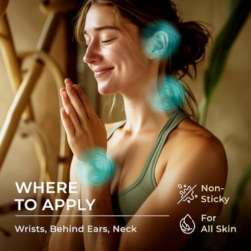 Gya Labs Frankincense & Somali Myrrh Essential Oil Roll On - Convenience - Camping Enthusiasts - Aromatherapy Relief, Cl