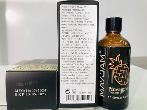 MAYJAM Sandalwood Essential Oil - Pure Fragrance Oil for Diffuser and Soap Candle Making, Ideal for Home and Office, 10