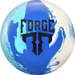 Motiv Subzero Forge Royal Blue/Teal/Arctic White Bowling Ball for Beginners - Indoor Bowling Alley - High Density Core -