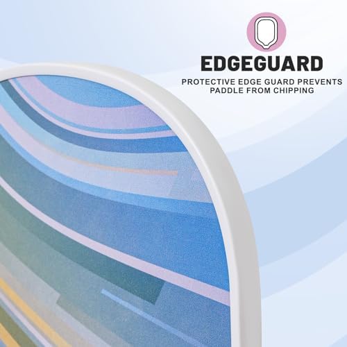 DULCE DOM USAPA Approved Fiberglass/Carbon Fiber Pickleball Paddles Set of 4 for Training | DULCE DOM 4 Indoor Outdoor