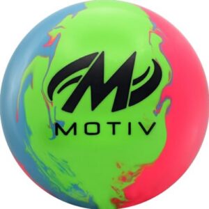 Motiv Evoke Bowling Ball - Heavily Used - Adults - Lane Only - Reactive Coverstock - 16 Pound - Strikes & Spares | Moti