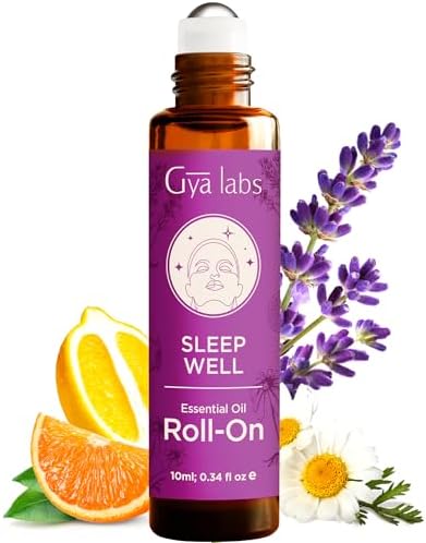 Gya Labs Frankincense & Somali Myrrh Essential Oil Roll On - Convenience - Camping Enthusiasts - Aromatherapy Relief, Cl