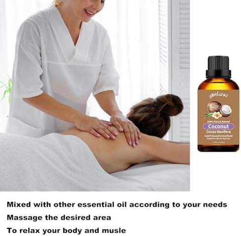 Yethious Pure Sandalwood Essential Oil for Aromatherapy & Diffuser - 10ML