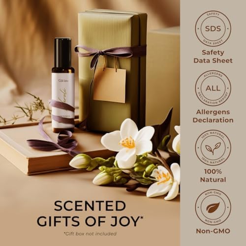 Gya Labs Frankincense & Somali Myrrh Essential Oil Roll On - Convenience - Camping Enthusiasts - Aromatherapy Relief, Cl