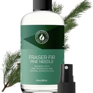 Aroma Country Fraser Fir Christmas Tree Oil - Luxury Essential Oils for Diffuser & Air Freshener - Natural Home Fragranc
