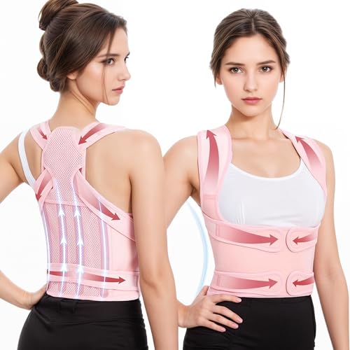 Adjustable Back Posture Corrector for Women to Straighten Back Under Clothes | Women's Comfortable Back Posture Correct