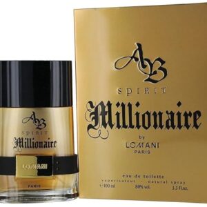 Lomani Ab Spirit Millionaire Perfume for Men, Gold Fragrance, Perfect Gift for Men, Night Out | Lomani Ab Spirit Millio