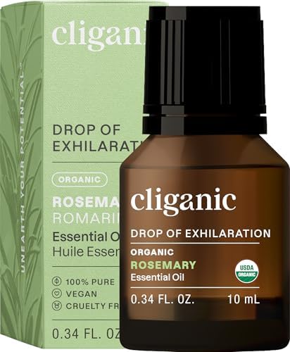 Cliganic Organic Frankincense Essential Oil - Boswellia Serrata, 100% Pure Natural Undiluted, for Stress Relief and Rela
