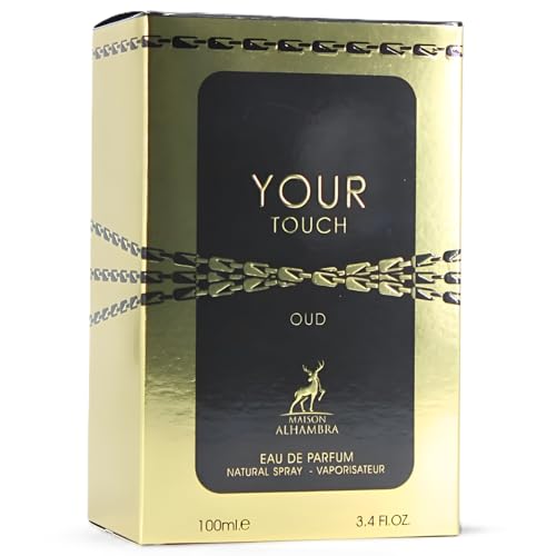 Maison Alhambra Your Touch Amber Aromatic Eau de Parfum Spray for Men Long-Lasting Fragrance Maison Alhambra Your Touc