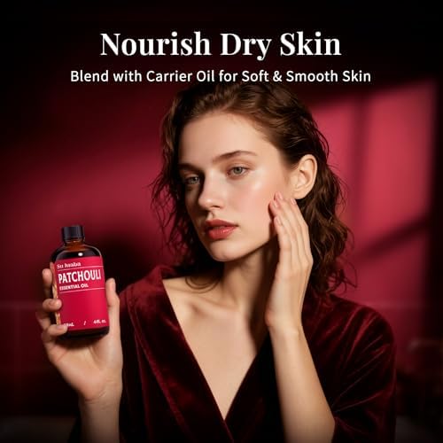 100% Pure Frankincense Essential Oil for Skin and Diffuser - SU JUABA 4 Fl Oz | SU JUABA Frankincense Essential Oil - P