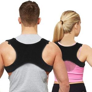 Posture Corrector for All Ages: Men, Women & Children | Adjustable Clavicle Support | Effective Upper Back Brace for Tho