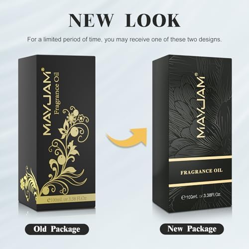 MAYJAM Sandalwood Essential Oil - Pure Fragrance Oil for Diffuser and Soap Candle Making, Ideal for Home and Office, 10