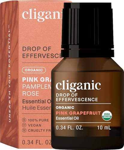 Cliganic Organic Frankincense Essential Oil - Boswellia Serrata, 100% Pure Natural Undiluted, for Stress Relief and Rela