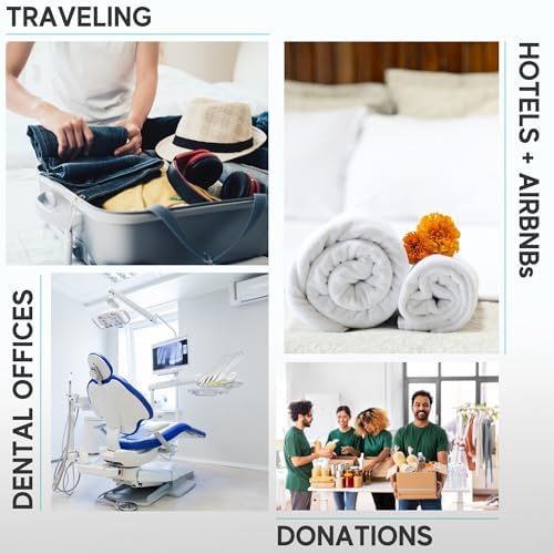 Bulk Individually Wrapped Toothbrushes Red Green Blue Pink for Travelers and Families | Long Lasting 3+ Months Disposab