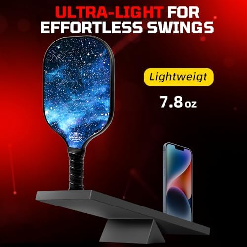 BAGAIL USAPA Approved Pickleball Paddles Set for Traction and Stability | Lightweight BAGAIL Pickleball Rackets with 4