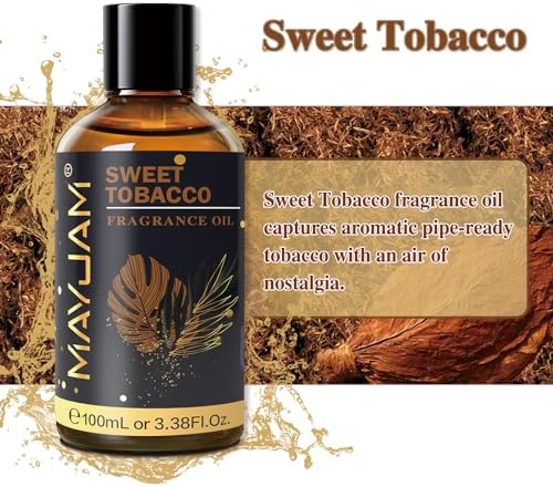 MAYJAM Sandalwood Essential Oil - Pure Fragrance Oil for Diffuser and Soap Candle Making, Ideal for Home and Office, 10