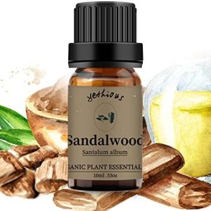 Yethious Pure Sandalwood Essential Oil for Aromatherapy & Diffuser - 10ML