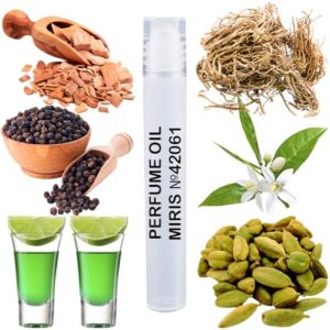 MIRIS Long-Lasting Perfume Oil for Men Roll-On Inspired by Giordani Gold 0.34 Fl Oz / 10 ml | MIRIS No. 42061 Long-Last