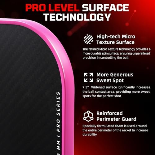 BAGAIL USAPA Approved Pickleball Paddles Set for Traction and Stability | Lightweight BAGAIL Pickleball Rackets with 4