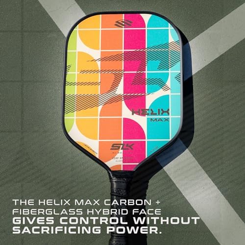 Thermoformed Carbon Fiber Pickleball Paddles for Unmatched Control | Selkirk Sport SLK Helix Pro Pickleball Paddle | Se