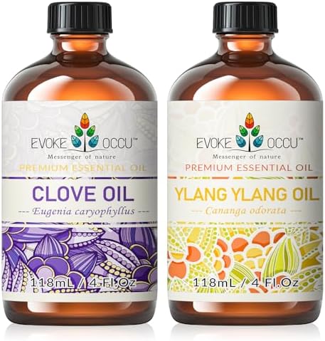 Evoke Occu Clove Essential Oil and Ylang Ylang Essential Oil for Stress Relief and Calmness - Perfect for Daily Use - 4