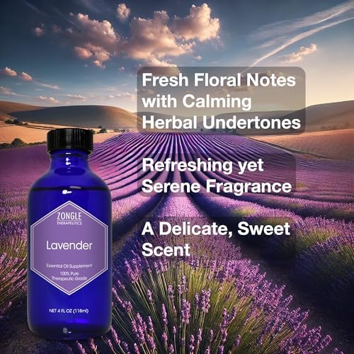 100% Pure Frankincense Essential Oil, Food Grade, for Face and Beauty, by Zongle Therapeutics, 4 OZ | Edible Frankincen