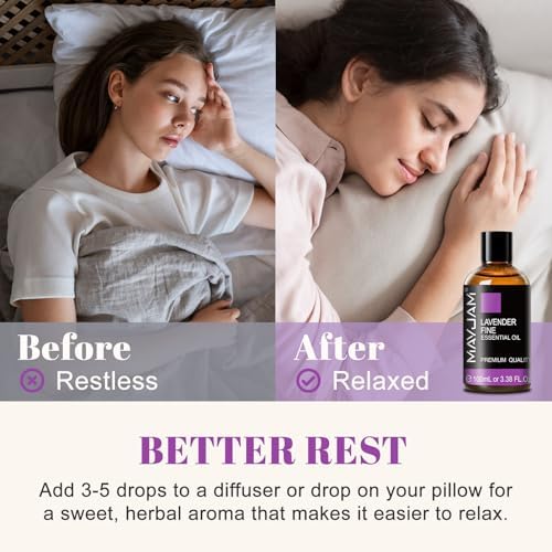 MAYJAM Indian Sandalwood Essential Oils for Skin Care and Hair Care - 100ml MAYJAM Indian Sandalwood Essential Oils fo