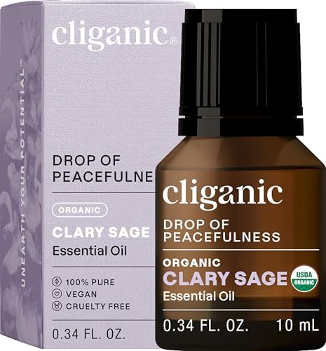 Cliganic Organic Frankincense Essential Oil - Boswellia Serrata, 100% Pure Natural Undiluted, for Stress Relief and Rela