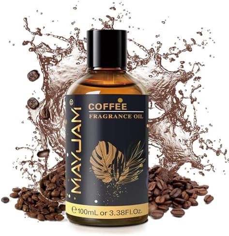 MAYJAM Sandalwood Essential Oil - Pure Fragrance Oil for Diffuser and Soap Candle Making, Ideal for Home and Office, 10