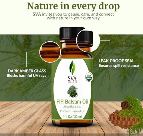 SVA Frankincense Essential Oil - 100% Natural Boswellia Carterii Oil for Aromatherapy and Skin Care - 1 Fl Oz with Dropp