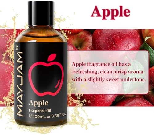 MAYJAM Sandalwood Essential Oil - Pure Fragrance Oil for Diffuser and Soap Candle Making, Ideal for Home and Office, 10