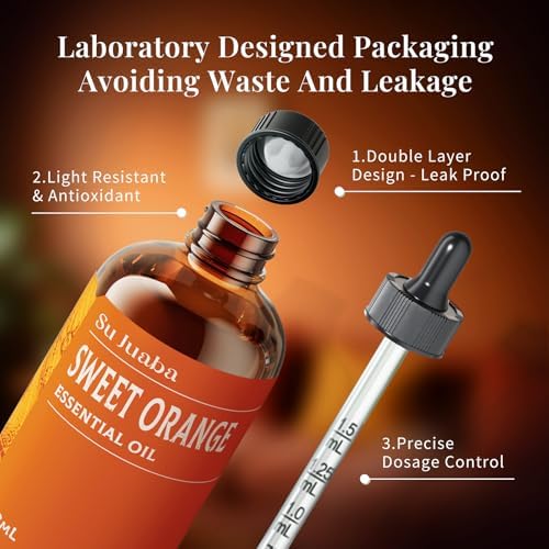 Sujuaba Sandalwood Oil for Diffuser and Skincare 4 Fl Oz - 100% Natural Aromatherapy Oil - Perfect for Relaxation and DI