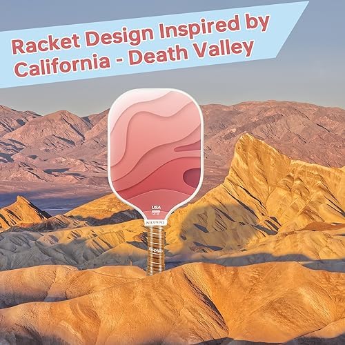 USAPA Approved Lightweight Pickleball Rackets for Casual Players | Durable Fiberglass Surface Picks with Polypropylene