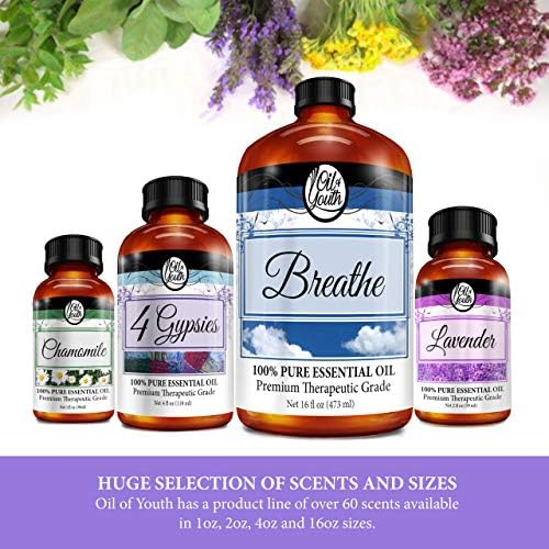 Pure & Therapeutic Grade Oil of Youth Frankincense Essential Oil for Skincare and Wellness | Oil of Youth Frankincense